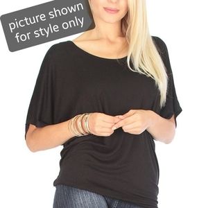 🍊❤(2) XL Batwing Sleeve Dolman Tops-Bundle